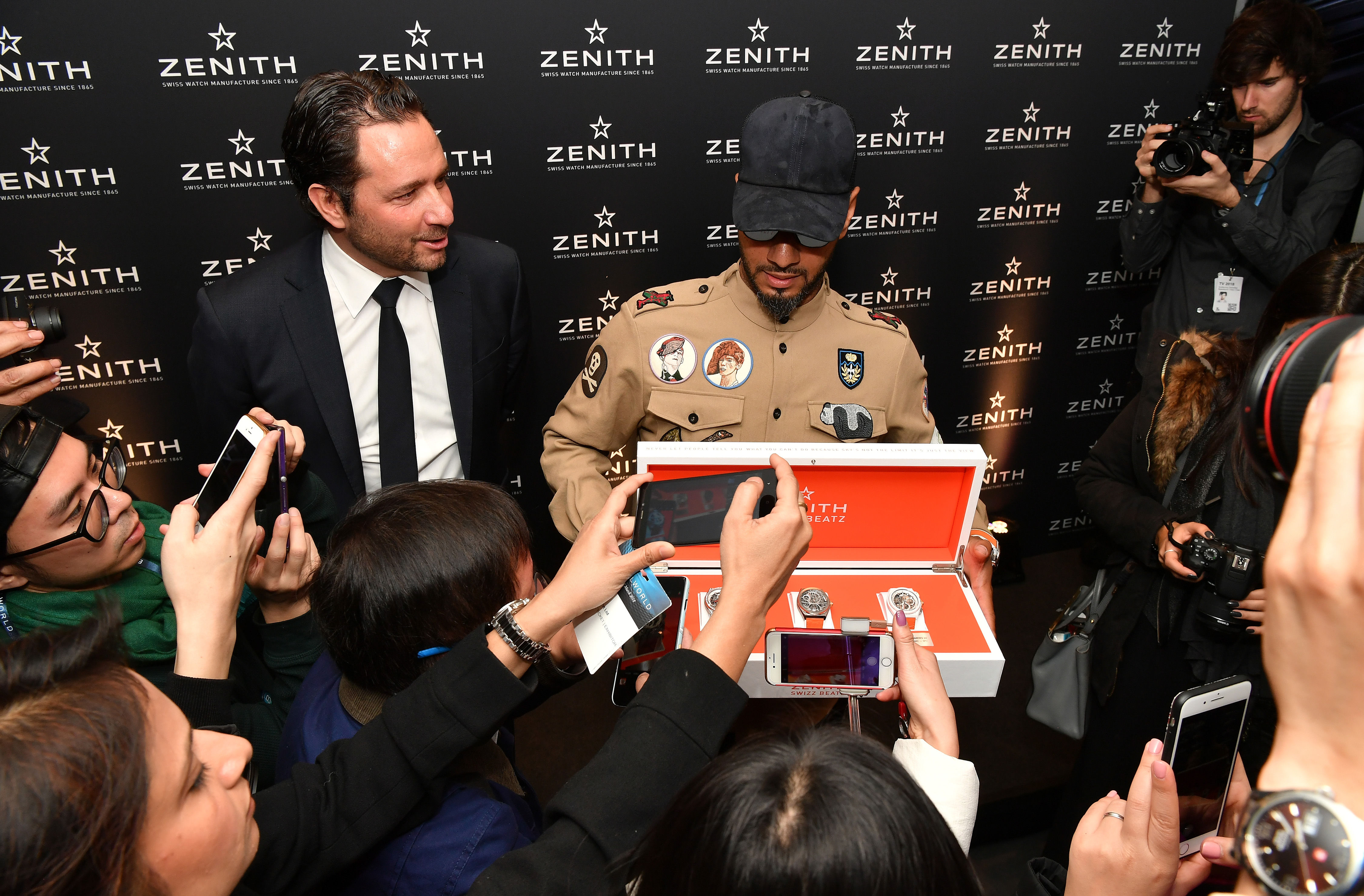 Zenith Press Conference At Baselworld 2018
