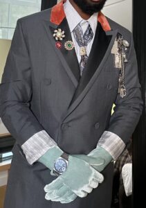 Caleb McLaughlin BTS Wears Zenith watch- Credit Katie Qian 2