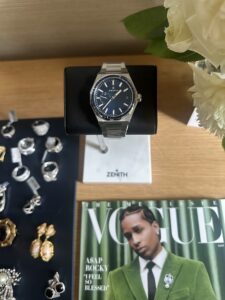 Caleb McLaughlin BTS Wears Zenith watch- Credit Katie Qian 3